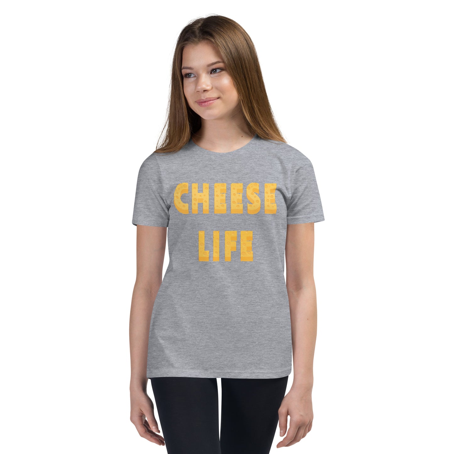 Girls Cheese Life Classic Short Sleeve Tee