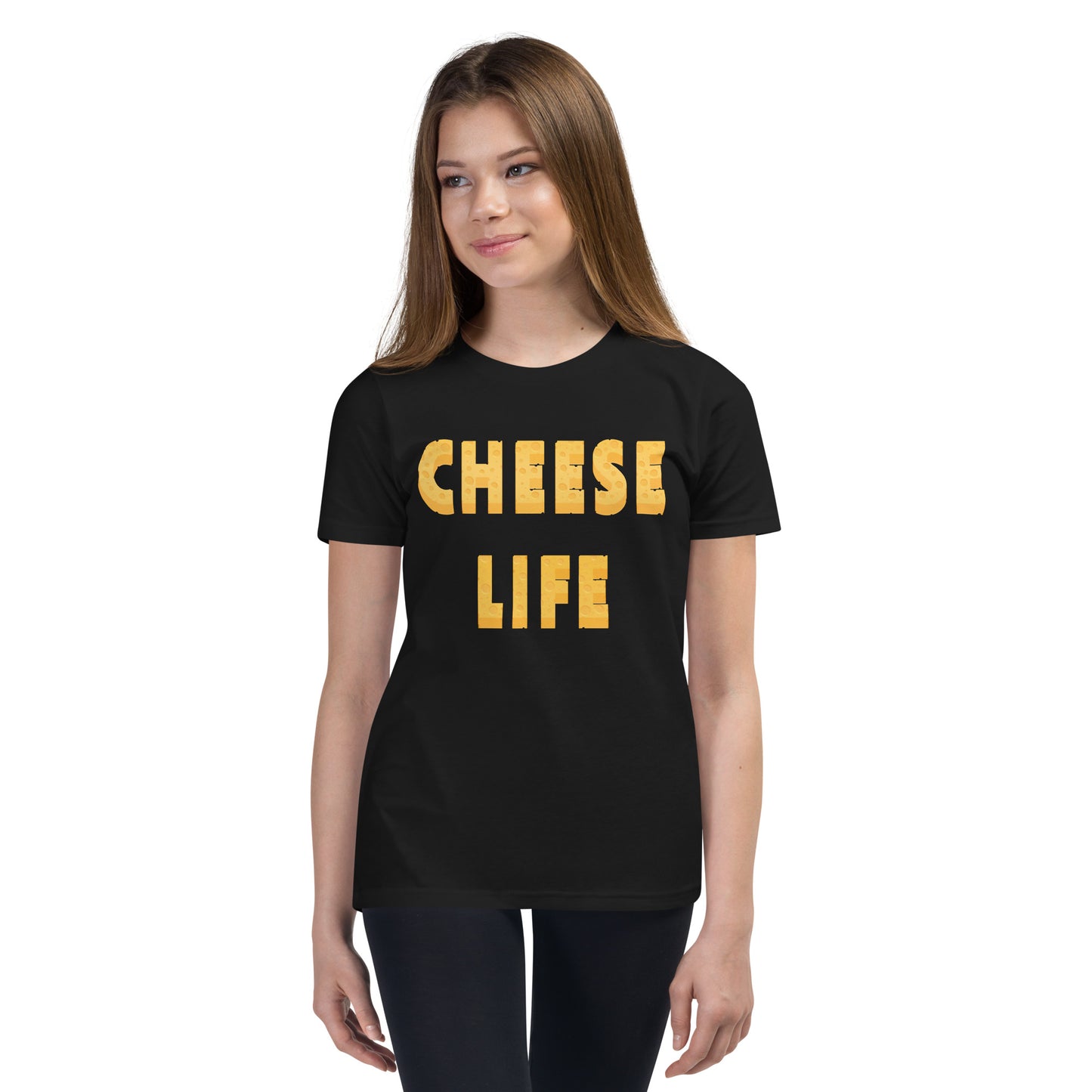 Girls Cheese Life Classic Short Sleeve Tee