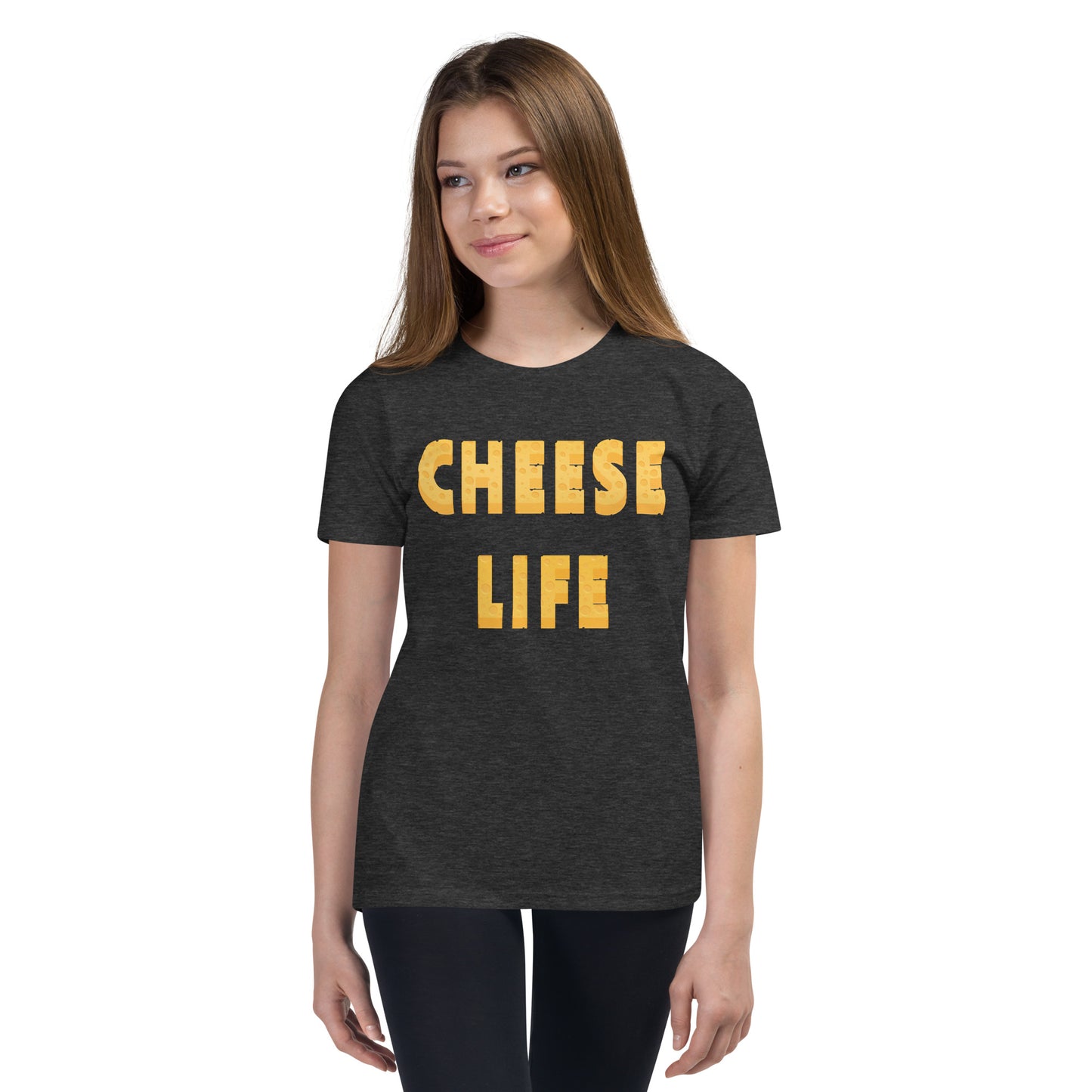 Girls Cheese Life Classic Short Sleeve Tee