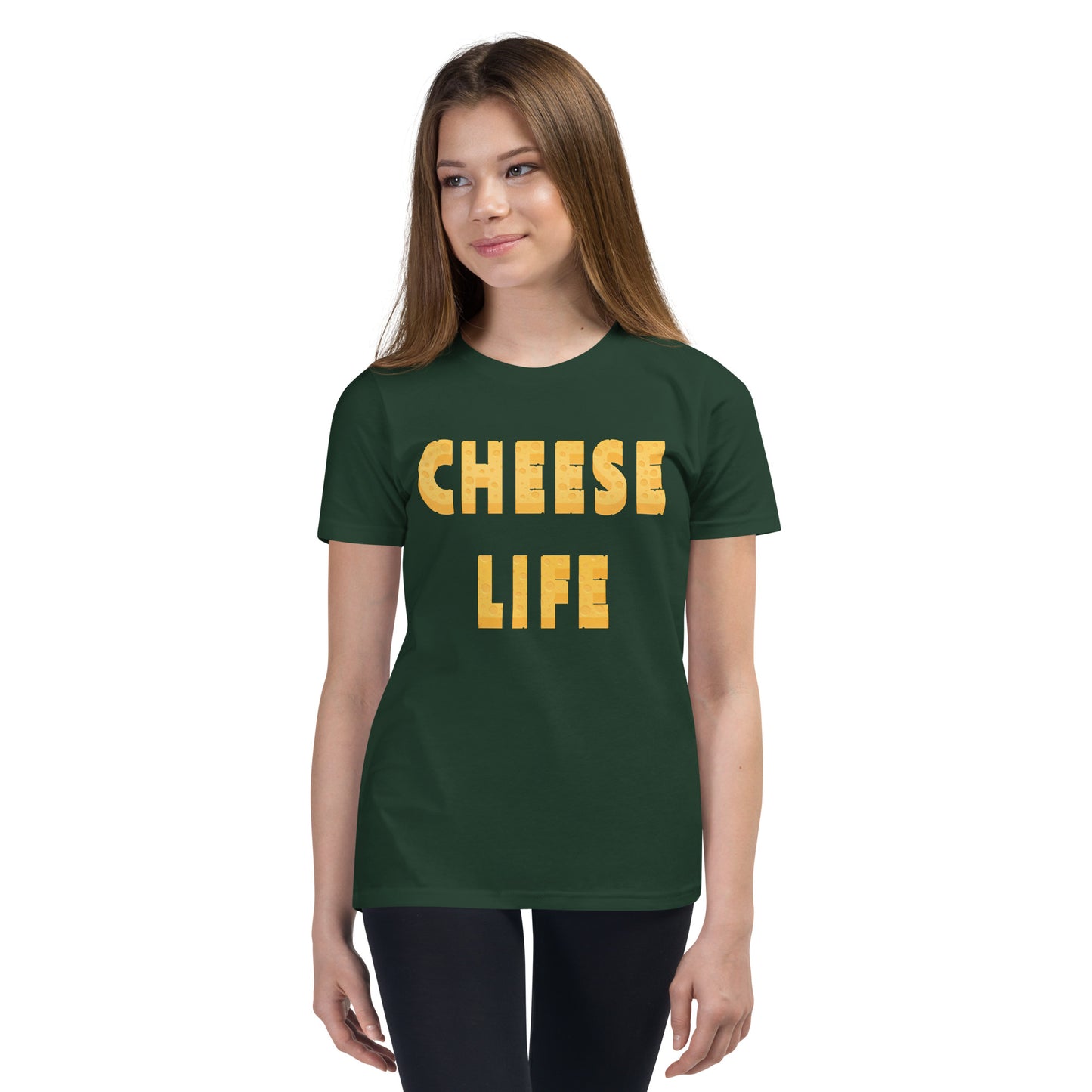 Girls Cheese Life Classic Short Sleeve Tee