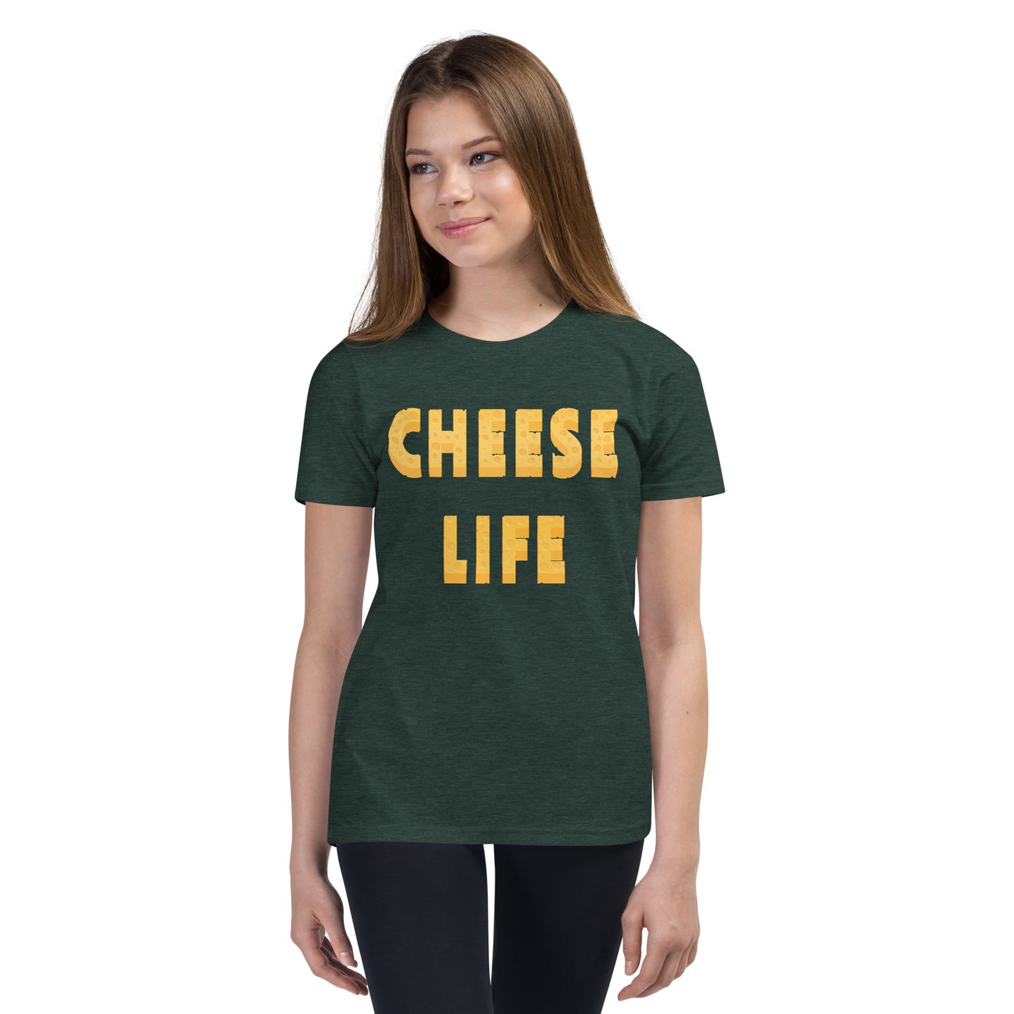 Girls Cheese Life Classic Short Sleeve Tee