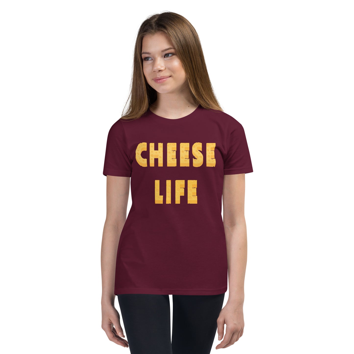 Girls Cheese Life Classic Short Sleeve Tee