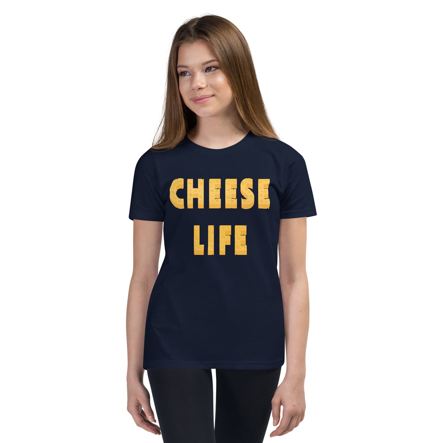 Girls Cheese Life Classic Short Sleeve Tee