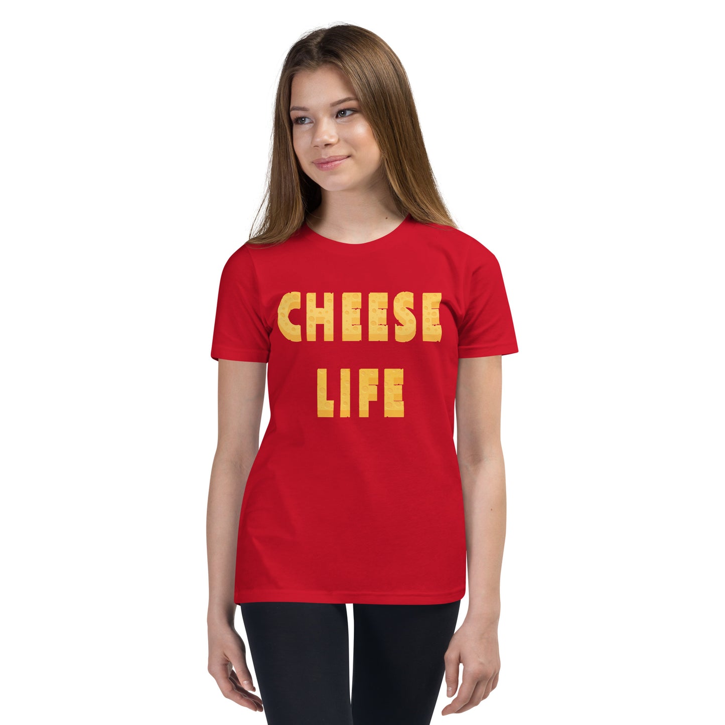 Girls Cheese Life Classic Short Sleeve Tee