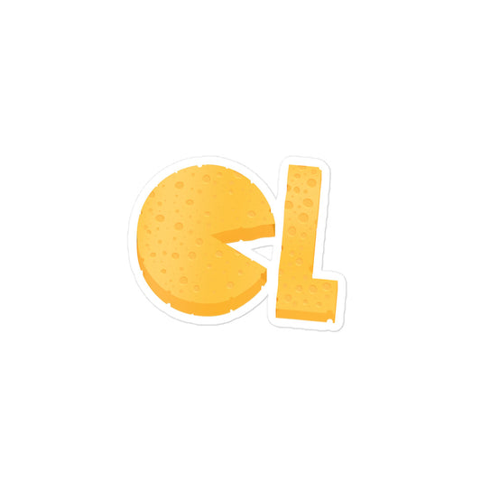 Cheese Life Logo Sticker