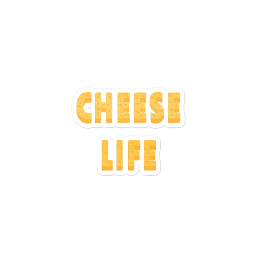 Cheese Life Classic Sticker
