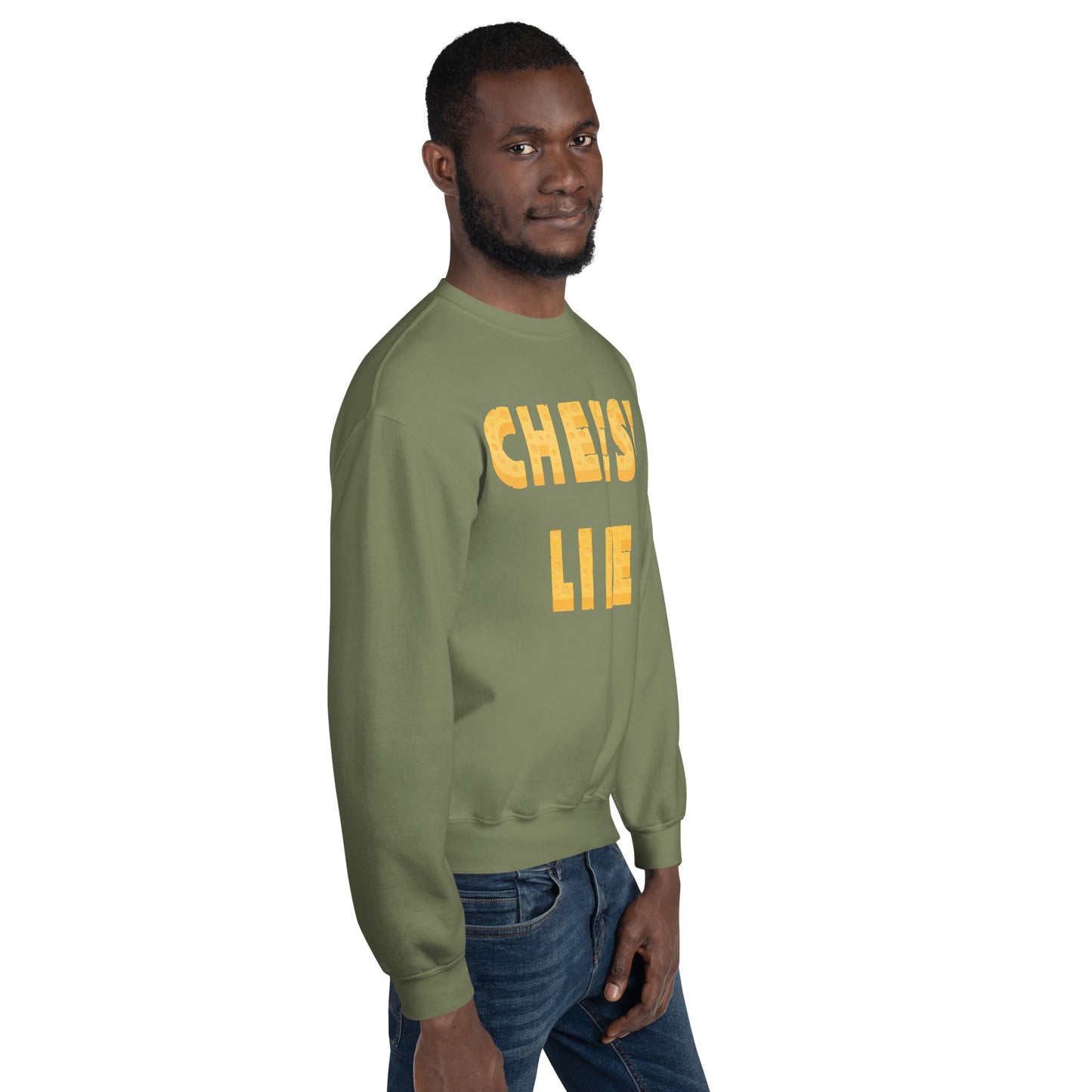 Mens Cheese Life Classic Sweatshirt