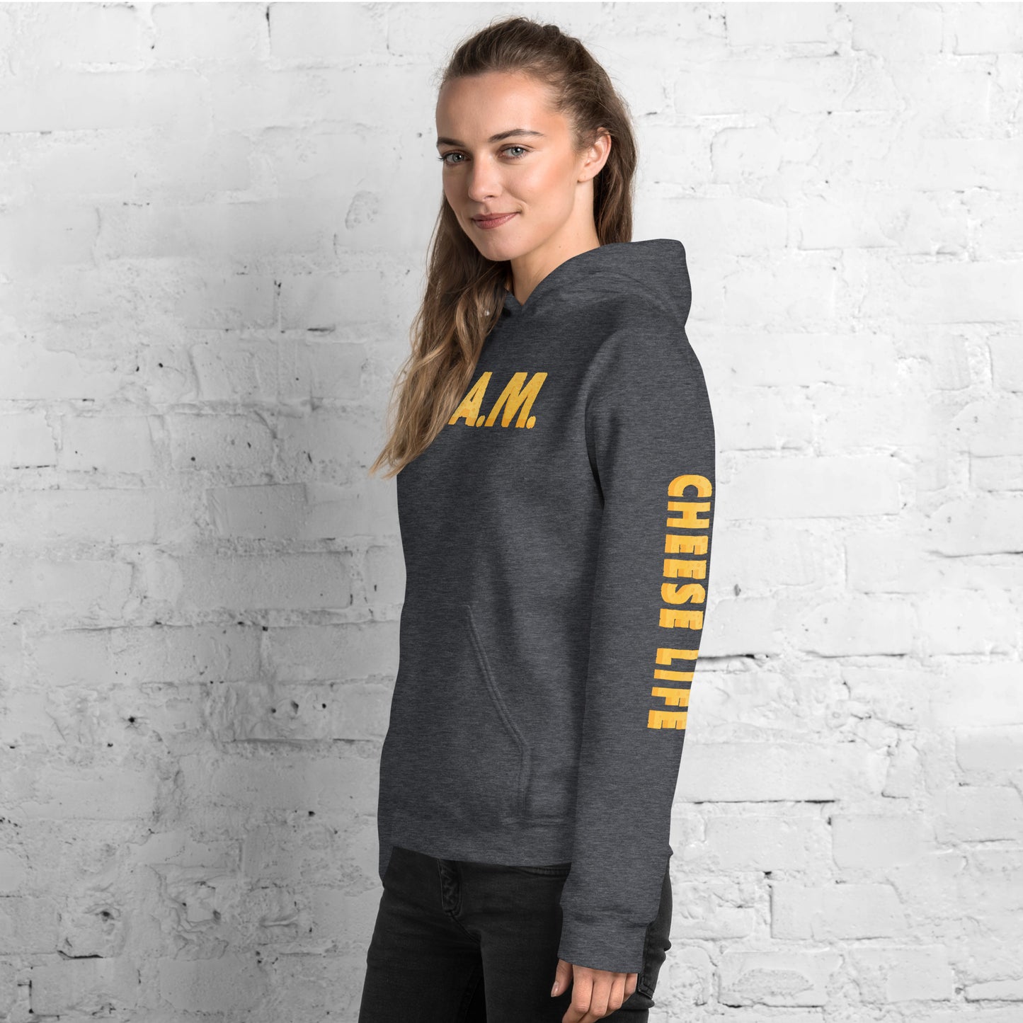 Womens Cheese Life C.R.E.A.M. Hoodie