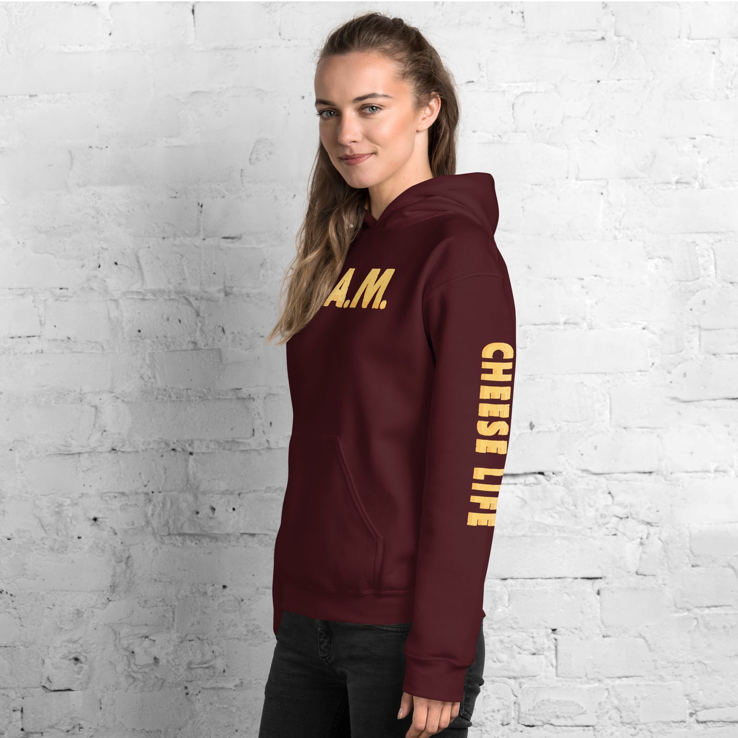 Womens Cheese Life C.R.E.A.M. Hoodie