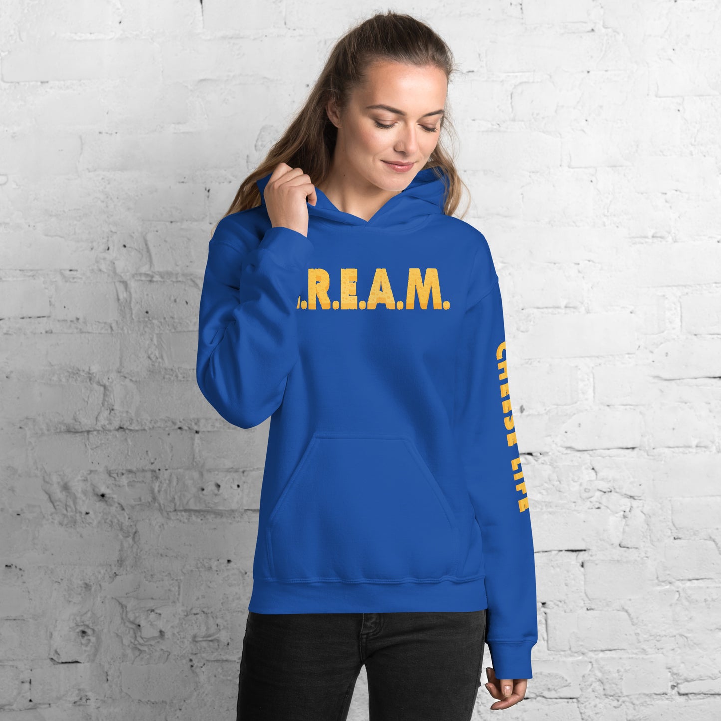 Womens Cheese Life C.R.E.A.M. Hoodie