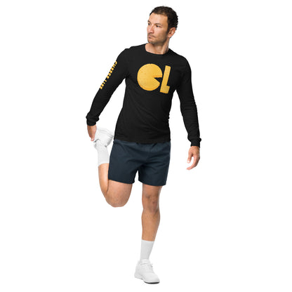 Mens Cheese Life Logo Long Sleeve Tee