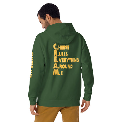 Mens Cheese Life C.R.E.A.M. Hoodie