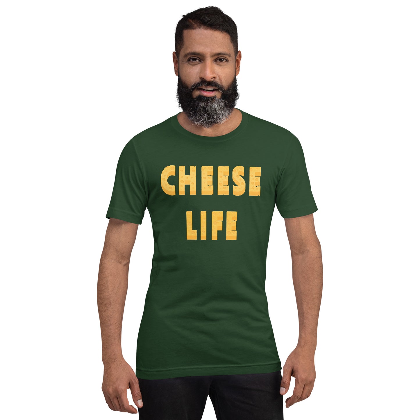 Mens Cheese Life Classic Short Sleeve Tee