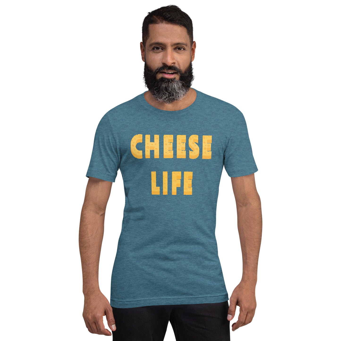 Mens Cheese Life Classic Short Sleeve Tee