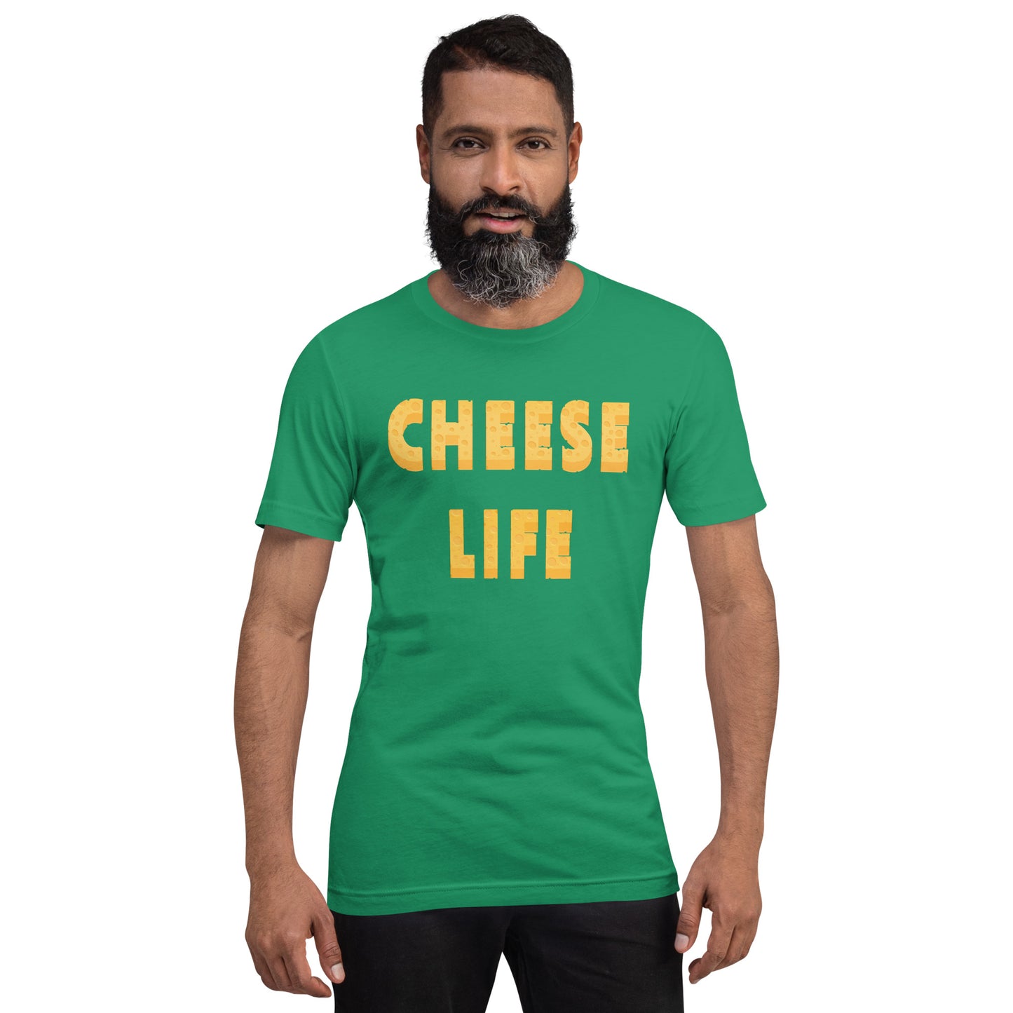 Mens Cheese Life Classic Short Sleeve Tee