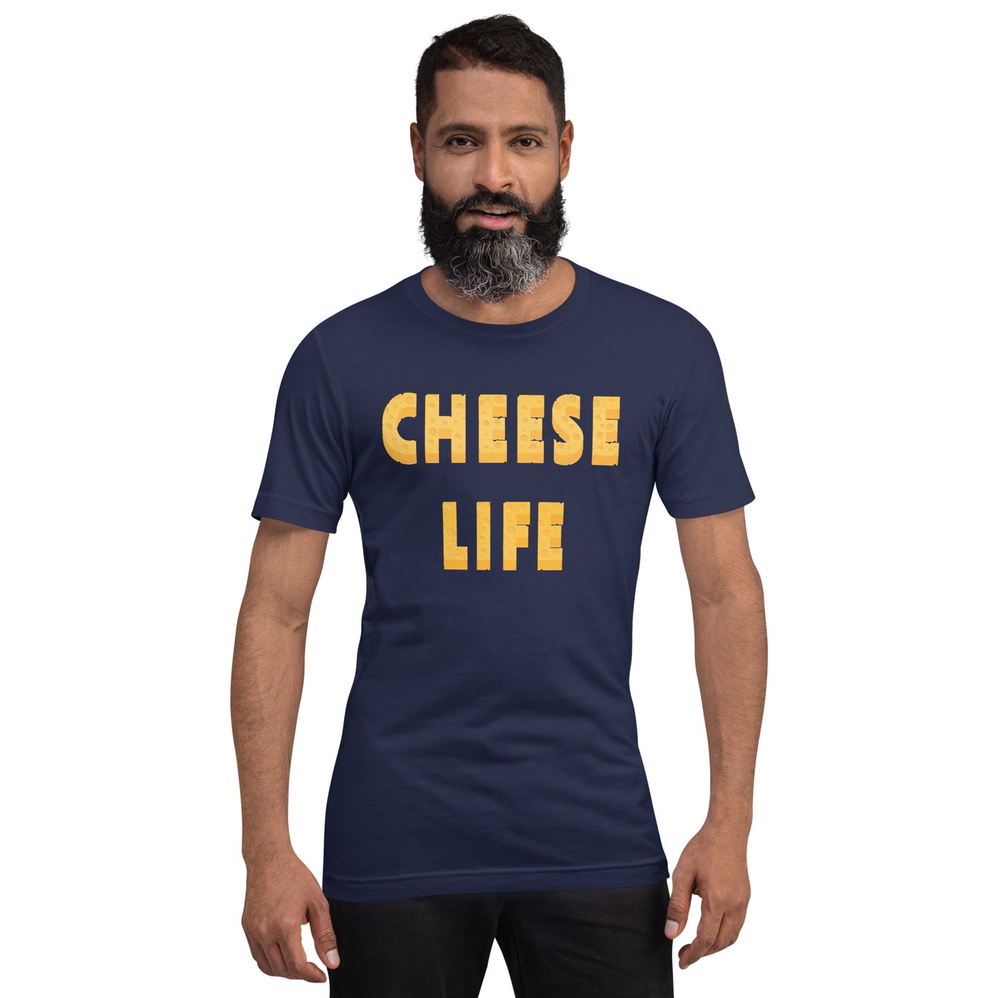 Mens Cheese Life Classic Short Sleeve Tee