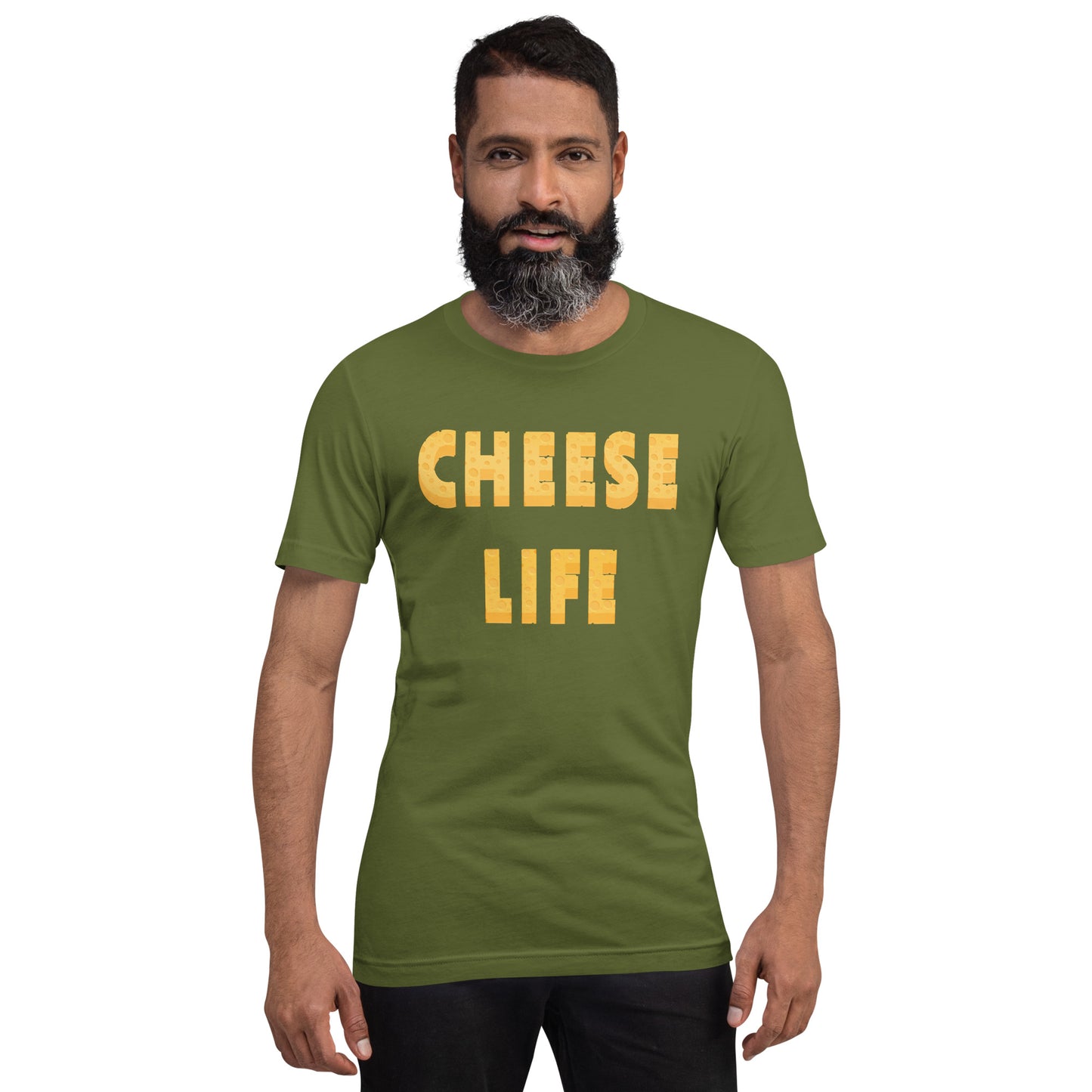 Mens Cheese Life Classic Short Sleeve Tee