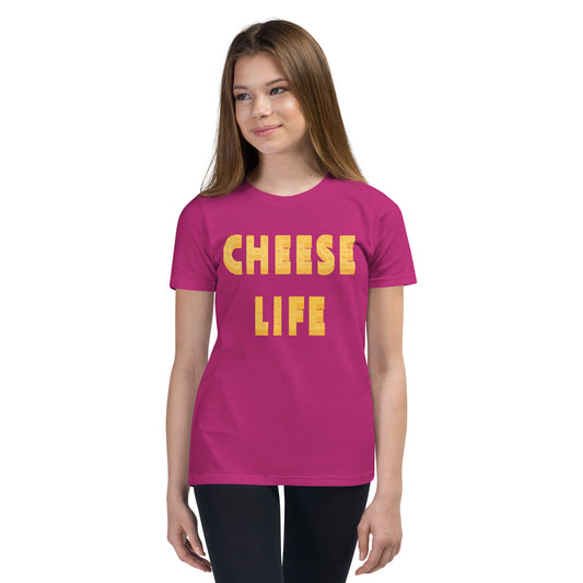 Girls Cheese Life Classic Short Sleeve Tee